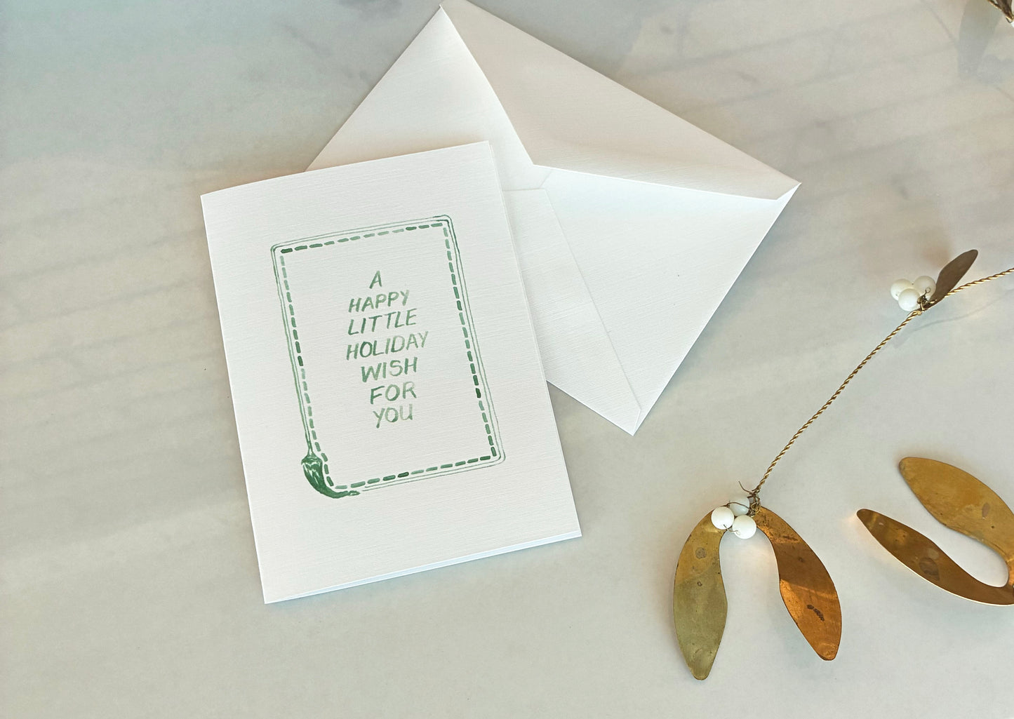 Little Holiday Wish Card, A1