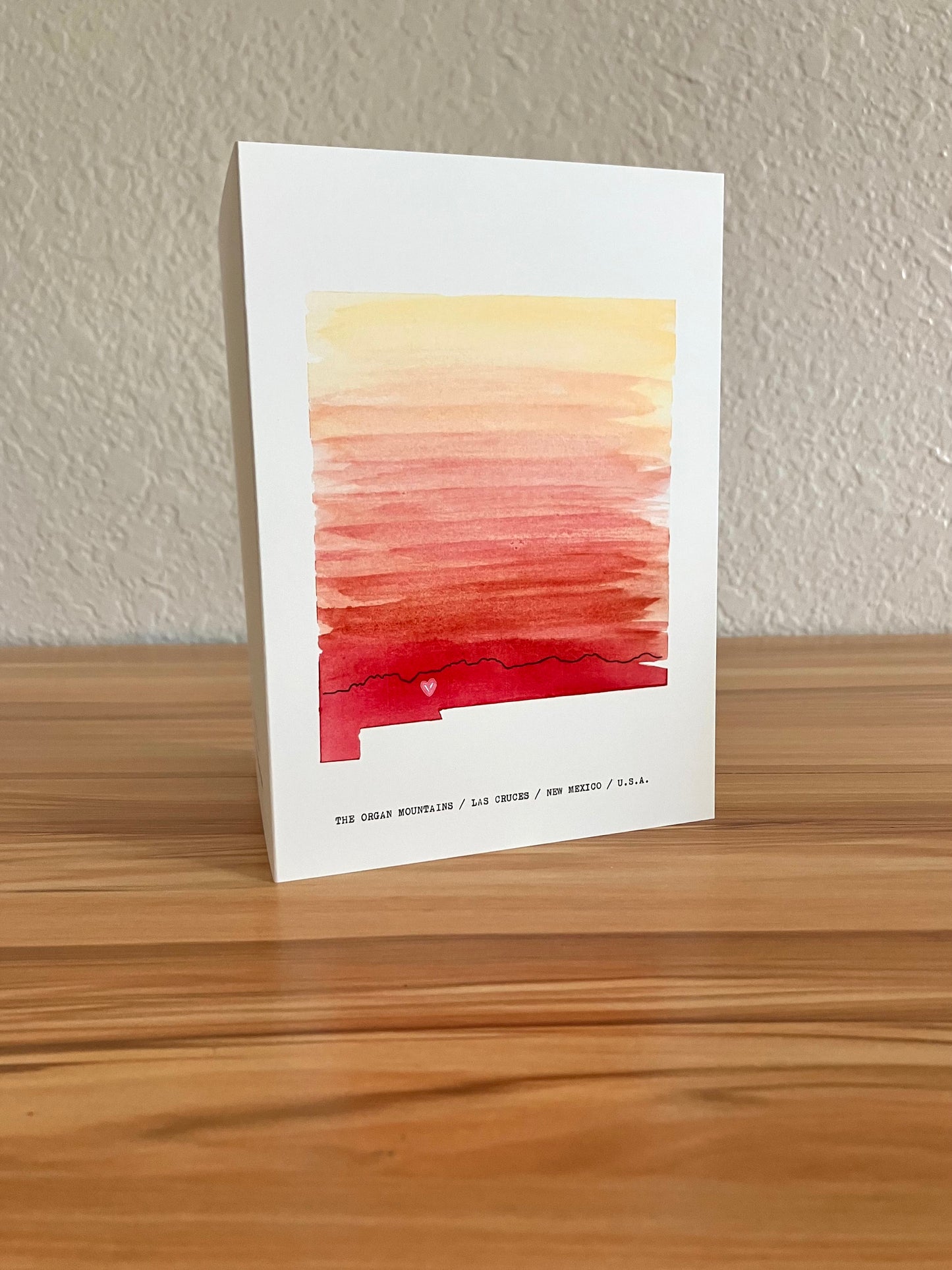 New Mexico State "Organ Mountains, Las Cruces" card
