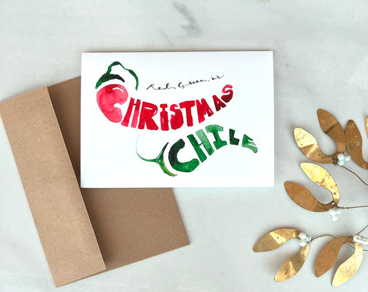 Chile "Red Green or Christmas" card